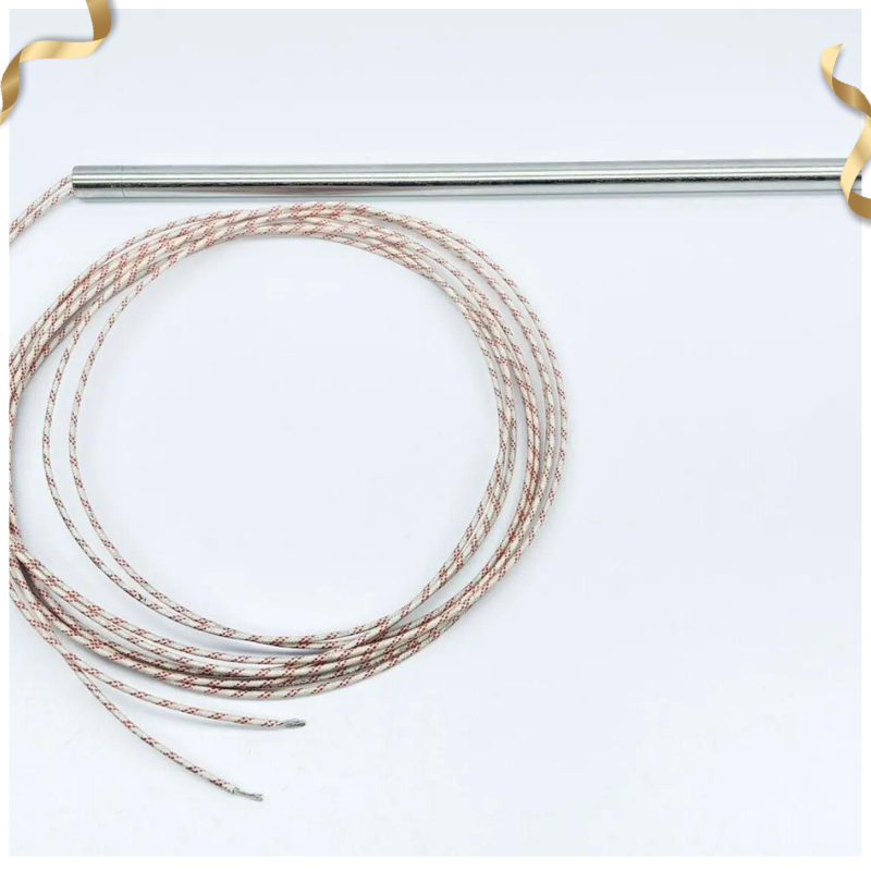 單頭加熱管16mm Cartridge Heater Cylindrical 316SUS Single Head Dual Tube 120~135mm